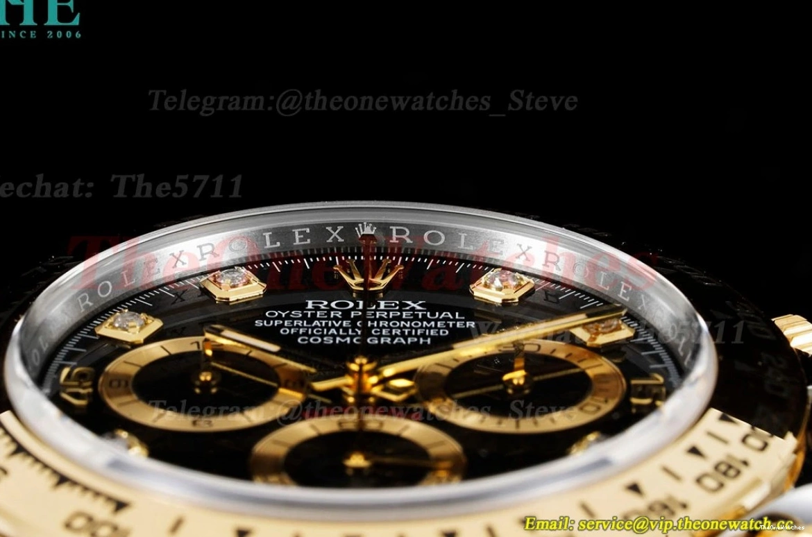 YG 40MM 116503 Daytona Clean DD4130 Black Black SS 0502